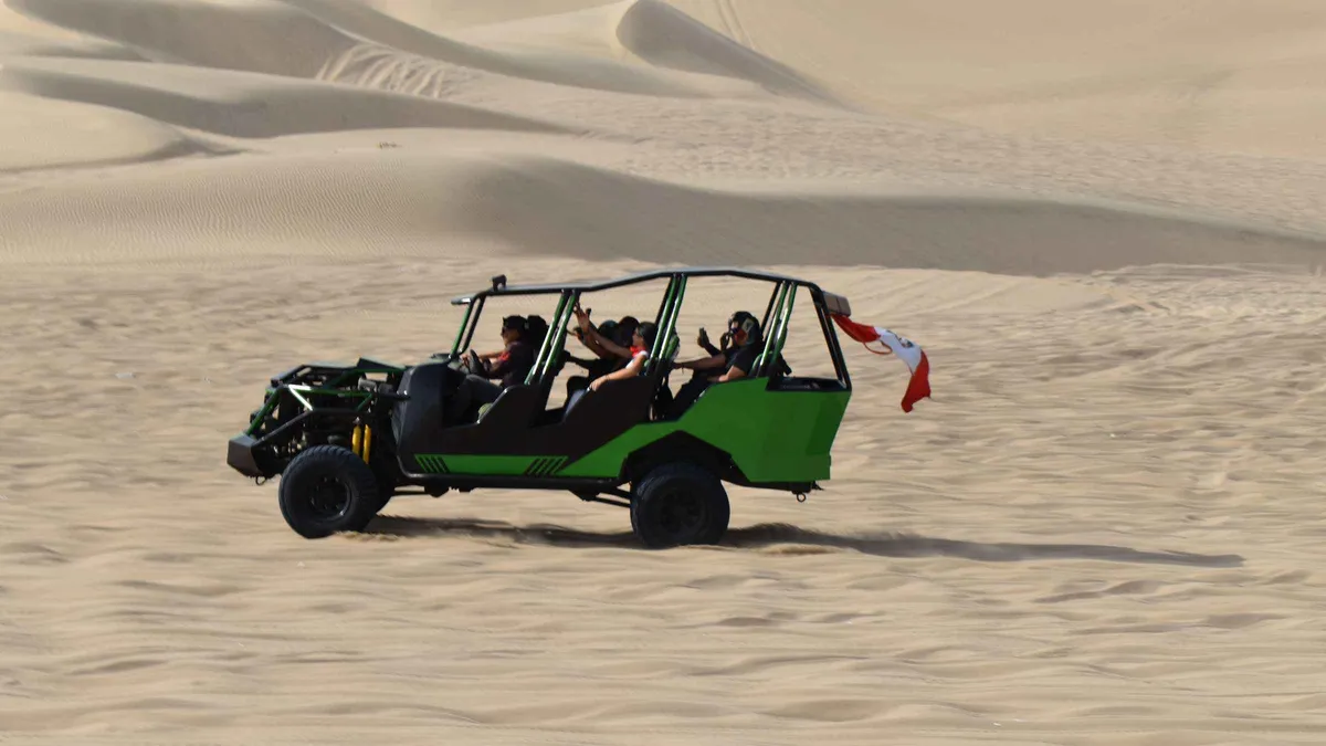 Destinos y Rumbos full day — Huacachina, Ballestas Islands, Buggies, Sandboarding and Lunch from Lima on a Huacachina tour from Lima, Ica, Peru